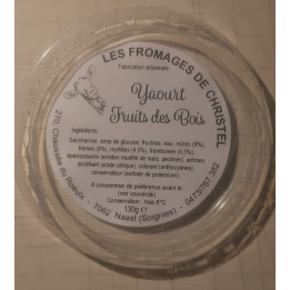 Yaourt fruits des bois (130 gr)