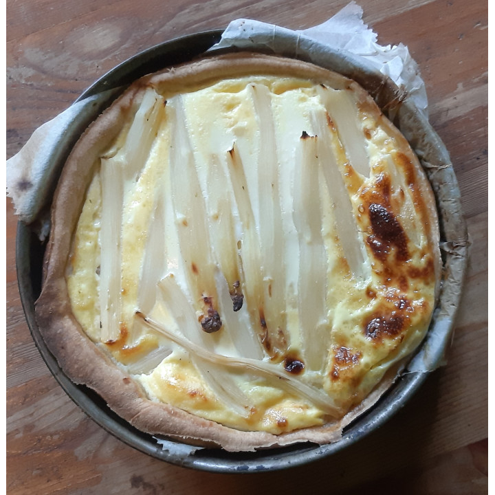 Quiche asperges et chèvre  (500gr)