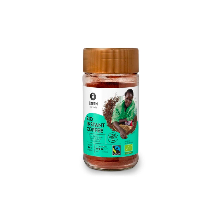 Café SOLUBLE bio – Oxfam – 100g