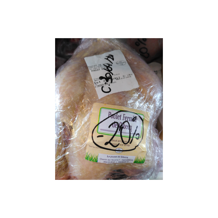 ❄️ LIQUIDATION congel - poulet entier - 2kg - Gibecq