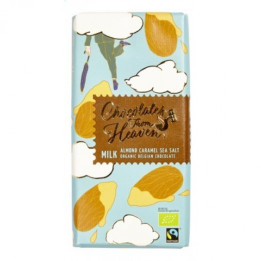 Chocolate from heaven - lait amandes caramel salé BIO - 100g