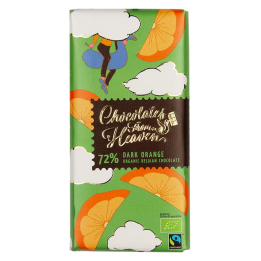 Chocolate from heaven - noir 70% orange BIO - 100g