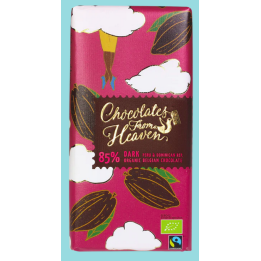 Chocolate from heaven - noir 85% BIO - 100g