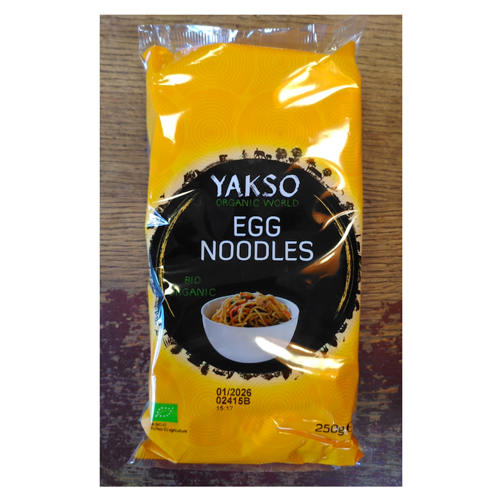Nouilles aux oeufs - bio - 250g - Yakso