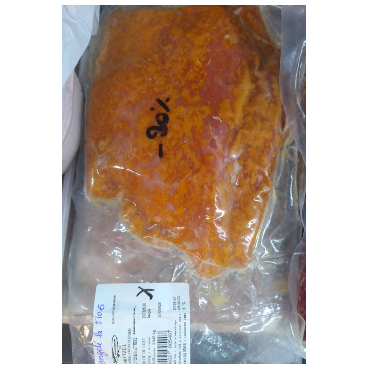 LIQUIDATION congel - schnitzel - 500g - Seizoenschuur