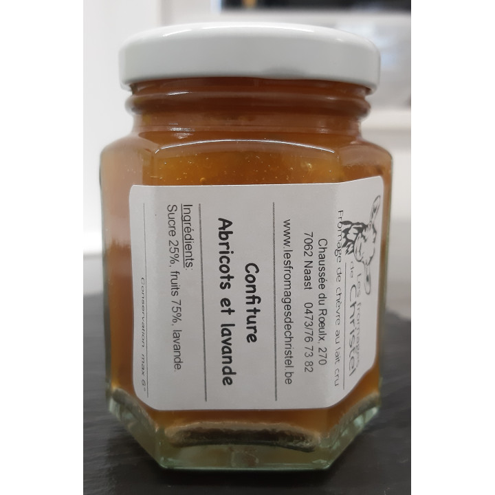 Confiture abricot et lavande (120 gr)