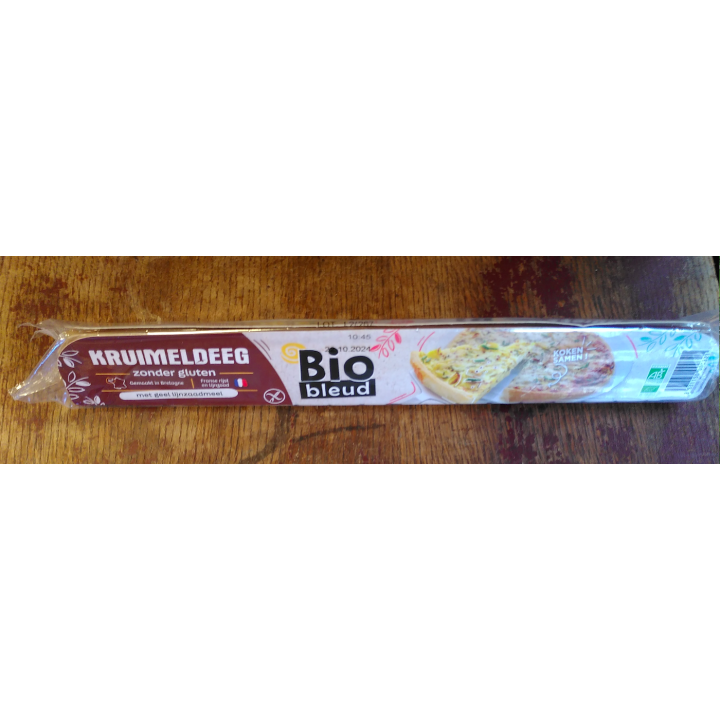 Pâte BRISEE sans gluten - 250g - bio - Biobleud