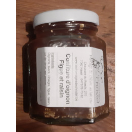 Confiture oignon, figue et raisin