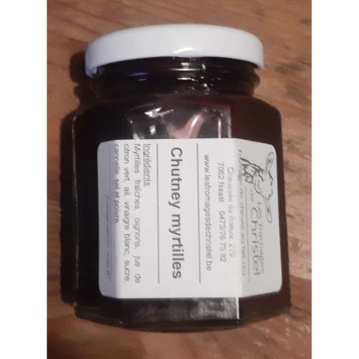 Chutney de myrtilles (120 gr)