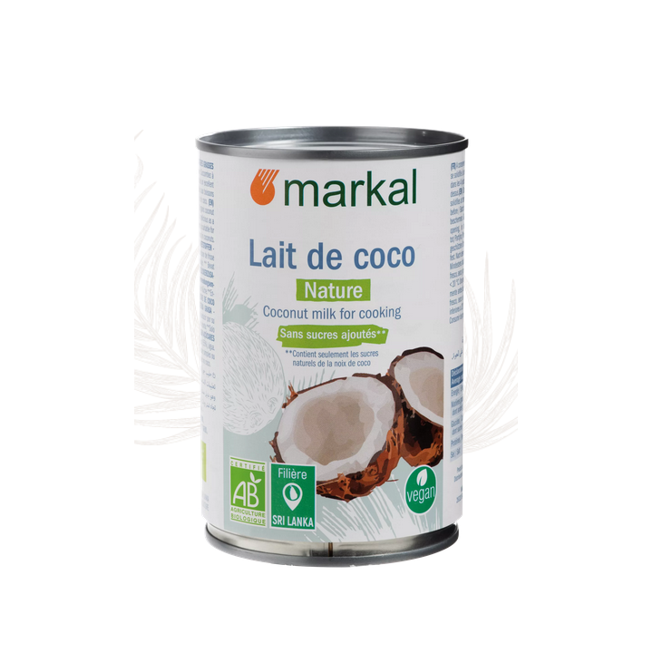 Lait de coco – 400ml - Markal