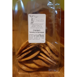 Biscuits Crackers tomate et parmesan (150 gr)