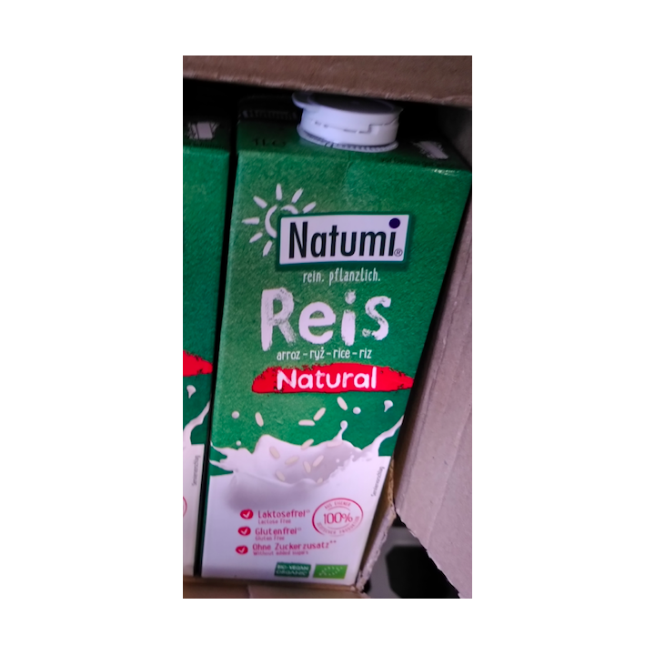 Lait végétal RIZ - 1L - Natumi