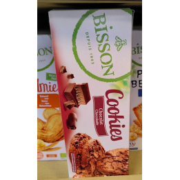 Biscuits COOKIES chocolat Bisson – 200g - bio