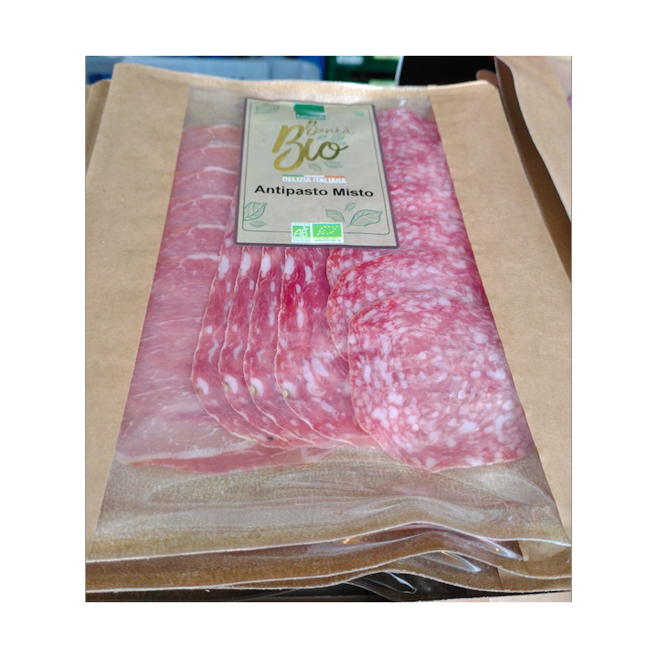 Charcuterie ANTIPASTO misto - 90g - bio - Fumagalli