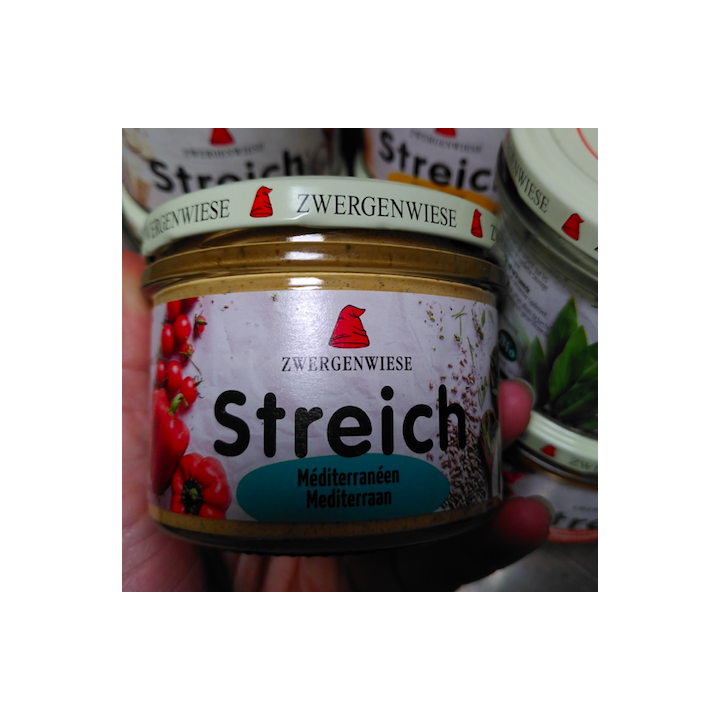 Tartinade Streich MEDITERRANEEN bio – 180g – Zwergenwiese