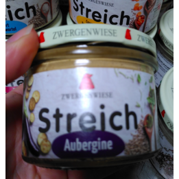 Tartinade Streich AUBERGINE bio – 180g – Zwergenwiese