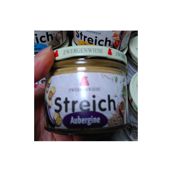 Tartinade Streich AUBERGINE bio – 180g – Zwergenwiese