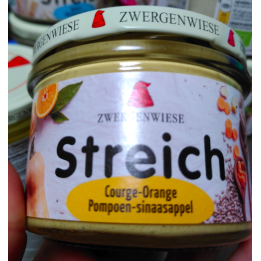 Tartinade Streich COURGE ORANGE bio – 180g – Zwergenwiese