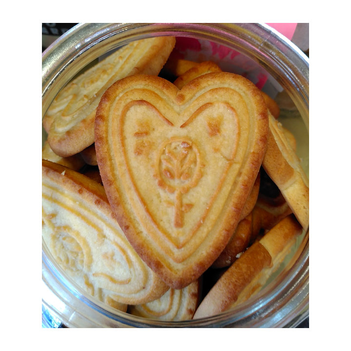 Biscuit COEUR MASSEPAIN CUIT – 1 pièce – Belledonne