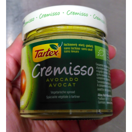 Tartinade AVOCAT vegan bio – 180g – Cremisso