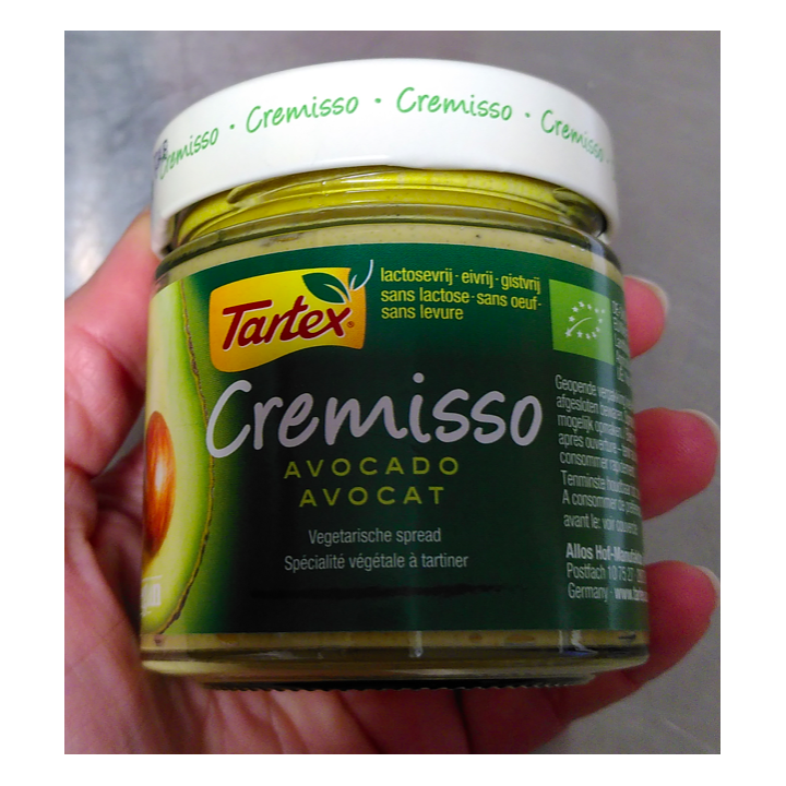 Tartinade AVOCAT vegan bio – 180g – Cremisso