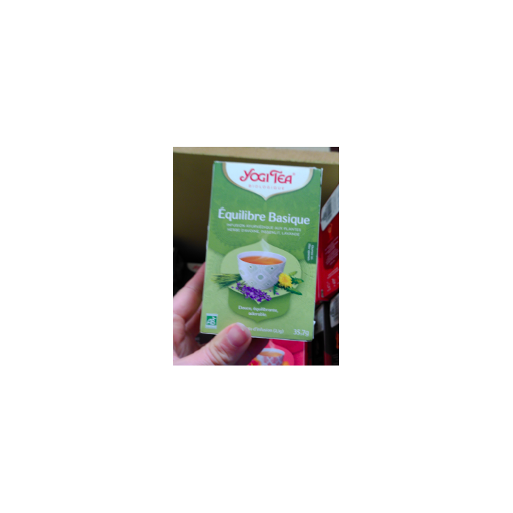 Infusion Yogi Tea - Equilibre basique – 17sachets