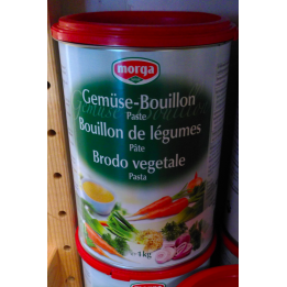 Bouillon de LÉGUMES - PATE - pot 1kg