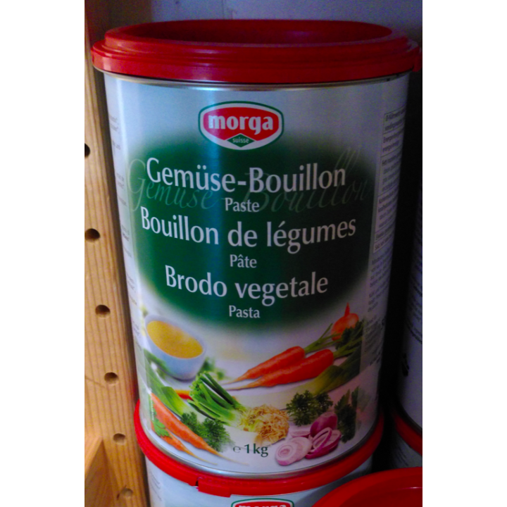 Bouillon de LÉGUMES - PATE - pot 1kg