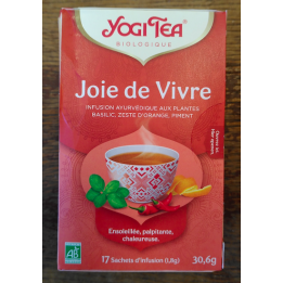 Infusion Yogi Tea - Joie de Vivre – 17sachets