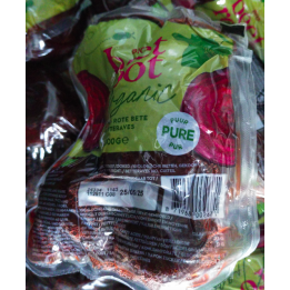 Betteraves cuites sous vide - 500g - BIO - Pure