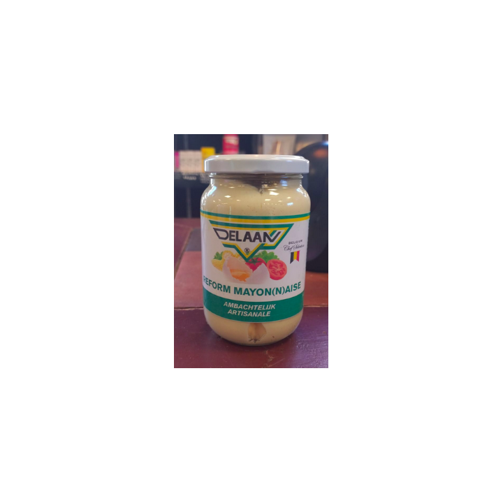 Sauce MAYONNAISE reform artisanale – 300ml – DeLaan