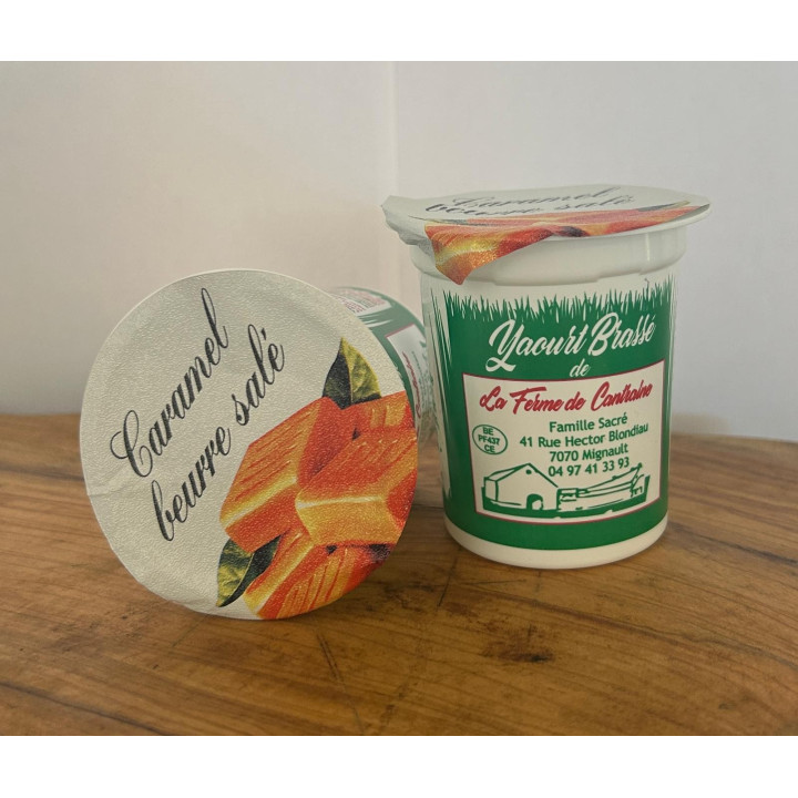 Yaourt caramel beurre salé - 125g