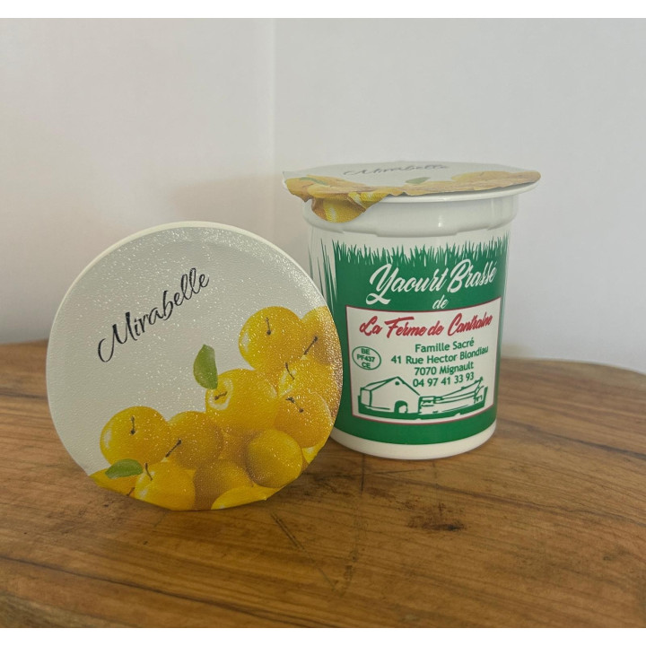 Yaourt mirabelle - 125g