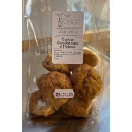 Cookies chocolat blanc et pistache (150 gr)