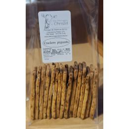 Biscuits Crackers piquants (150 gr)