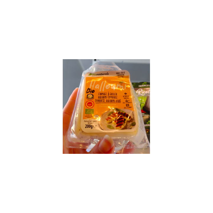 Fromage HALLOUMI à griller bio - 200g - Bionaturels