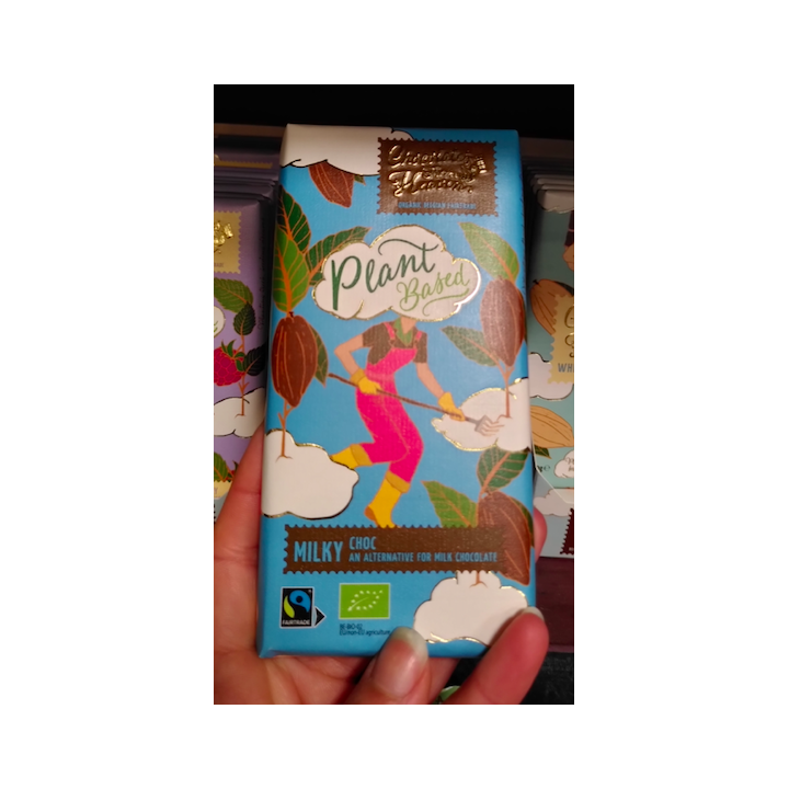 Chocolate from heaven - Milky PLANT BASED BIO - 100g