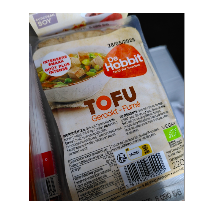 Tofu Fumé - 220g - bio - The Hobbit