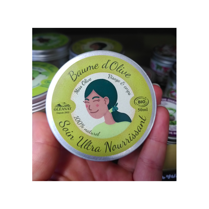 Baume d'OLIVE nourrissant - 50 ml – Oléanat