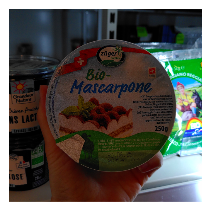 Fromage Mascarpone - 250g - Suisse