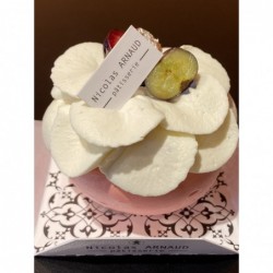 Pavlova fraise rhubarbe 