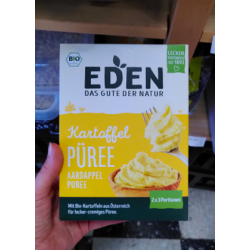 Purée de pomme de terre bio...