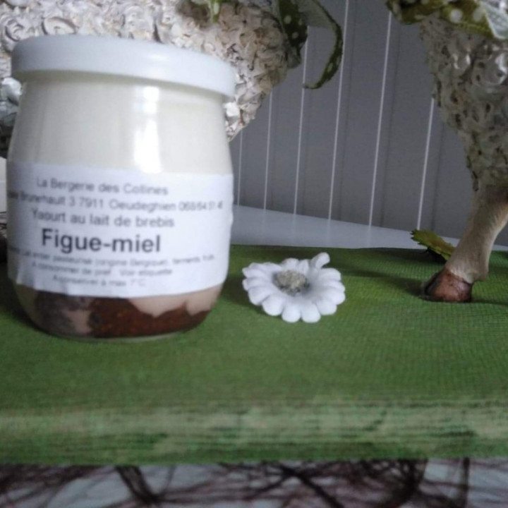 Yaourt de brebis figue-miel - 125ml