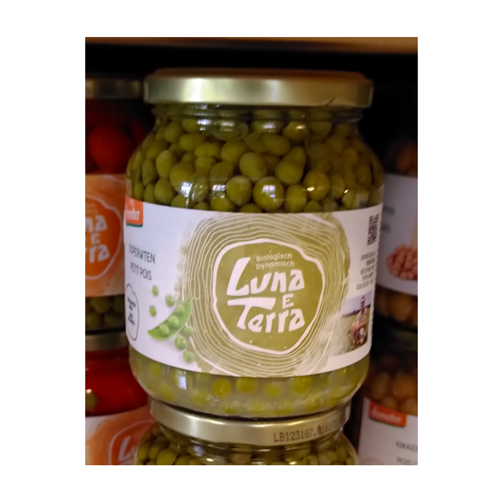Petits pois bio – 350g – Luna & Terra