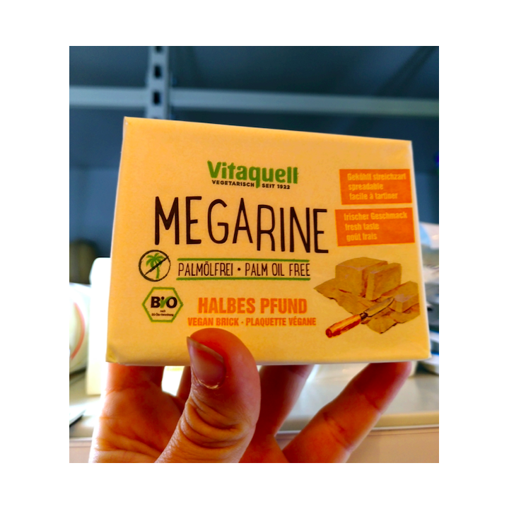 Beurre vegan MEGARINE - 250g - bio - Vitaquell