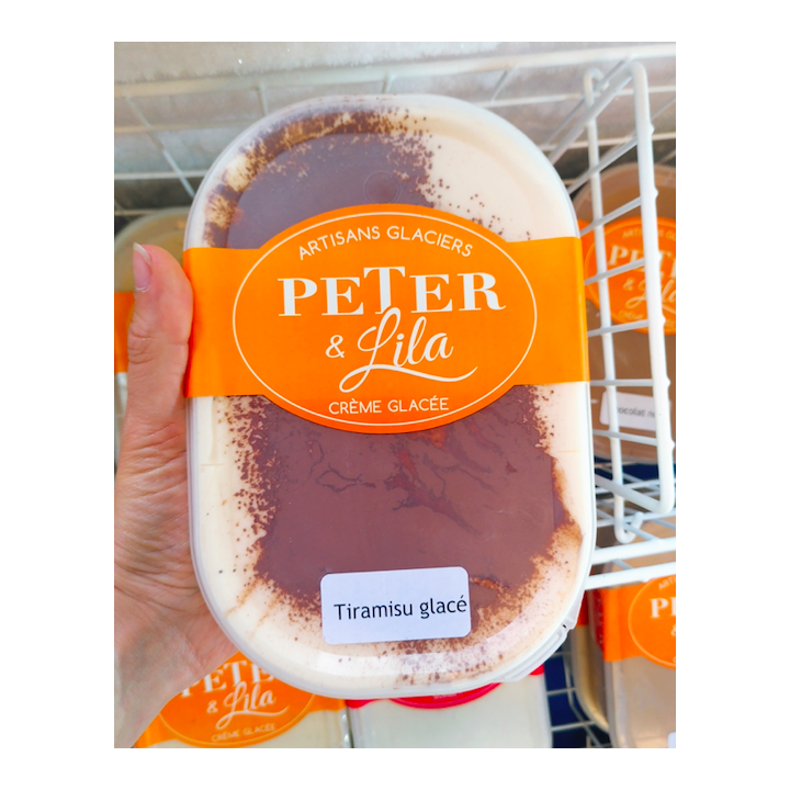 Glace tiramisu avec amaretto - 1L