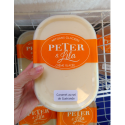 Glace caramel au sel de...