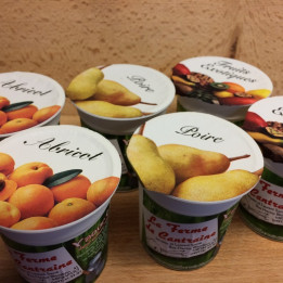 Yaourts lot de 6 aux fruits "de chez nous" - 6x125g