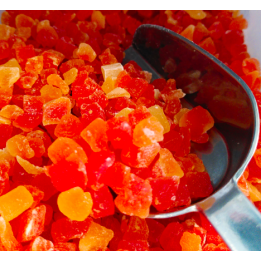 Papayes séchées en cubes - VRAC*250g