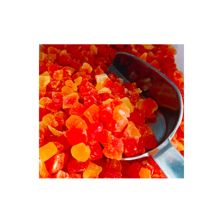 Papayes séchées en cubes - VRAC*250g